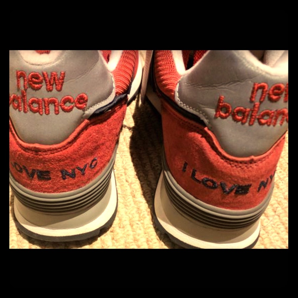 Limited Edition I LOVE NYC New Balance Sneakers